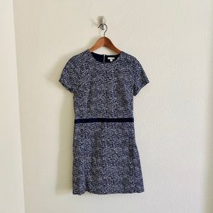 Gap Navy Print Shift Dress